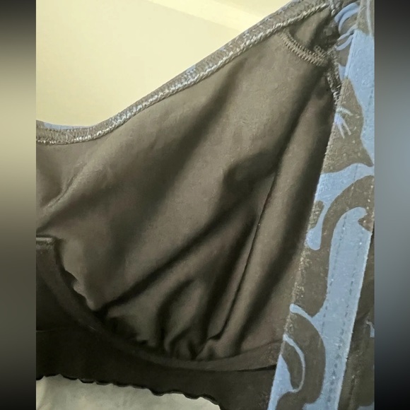 Lands End Womens Tankini Swim Top ADJUSTABLE Straps 8DD TOP ONLY WORN ONCE - Picture 6 of 7